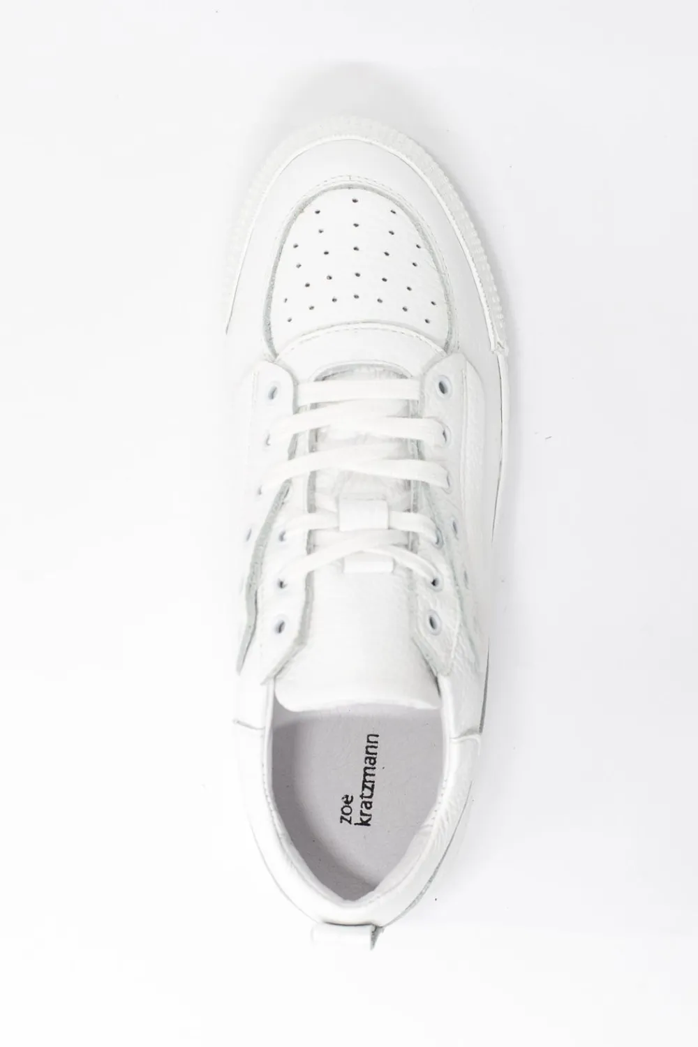 zoe kratzmann Cache Sneaker-White Leather|Women Sneakers