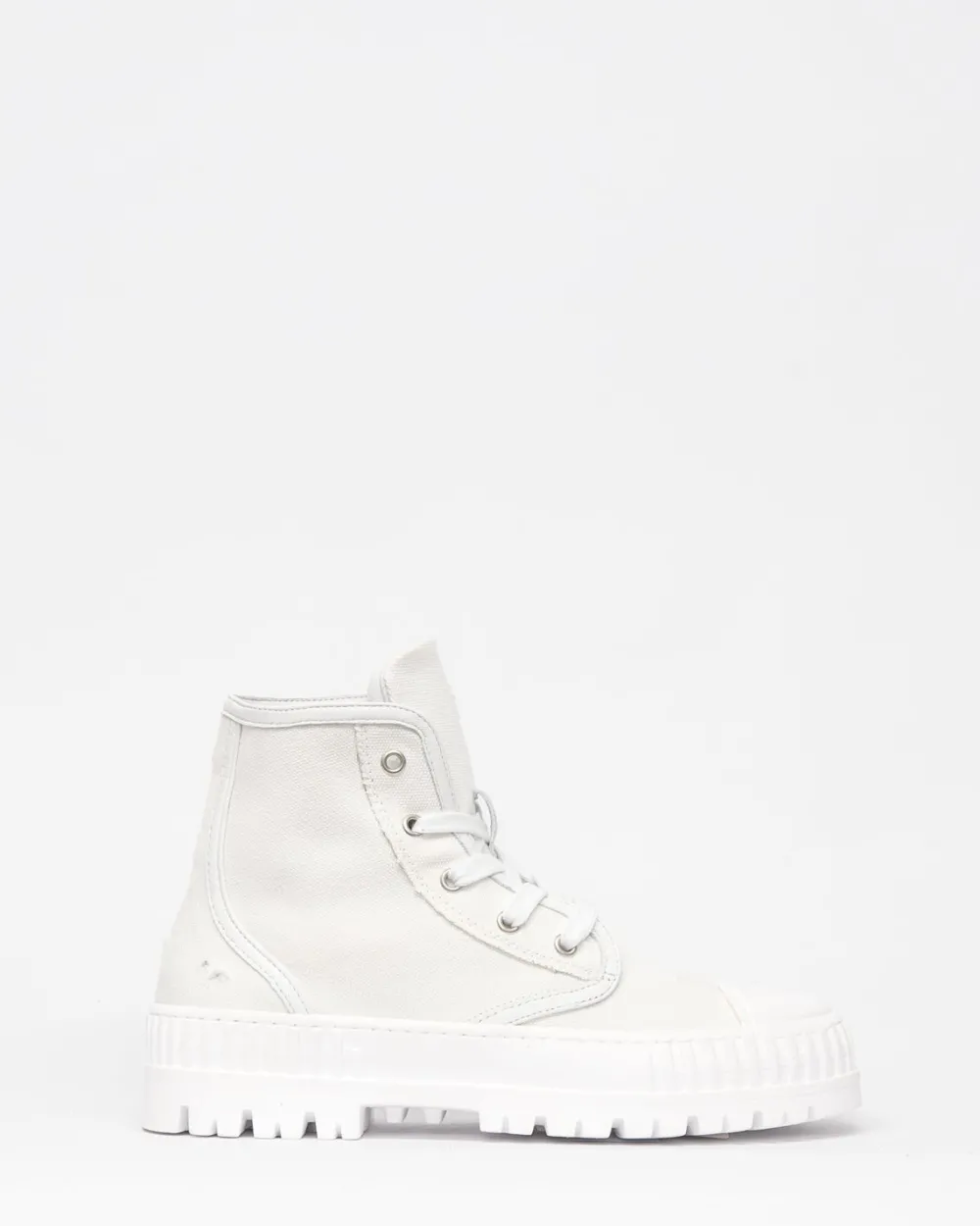 zoe kratzmann Exempt Sneaker-White Canvas|Women Sneakers
