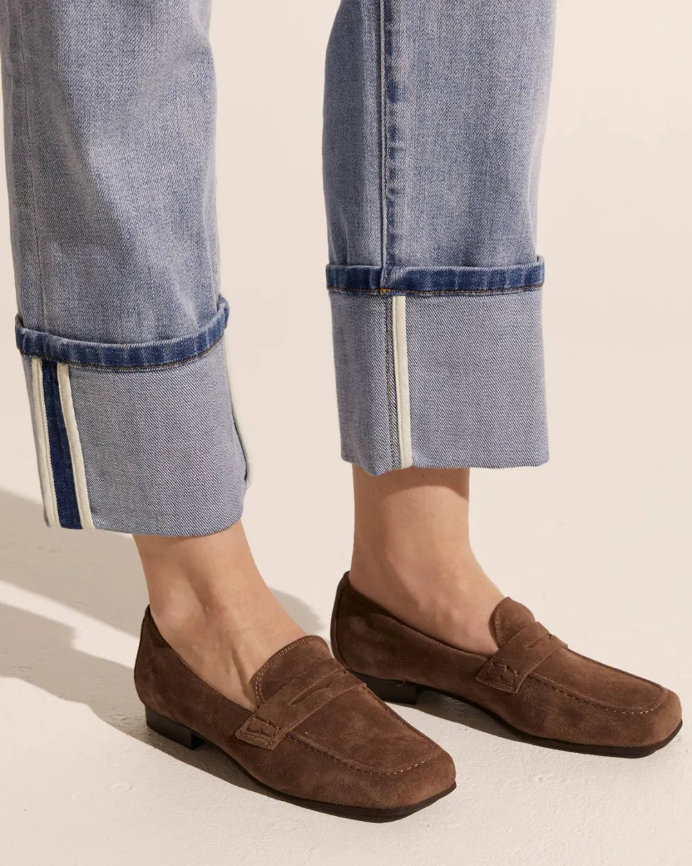 zoe kratzmann Fare Loafer-Chocolate Suede|Women Flats