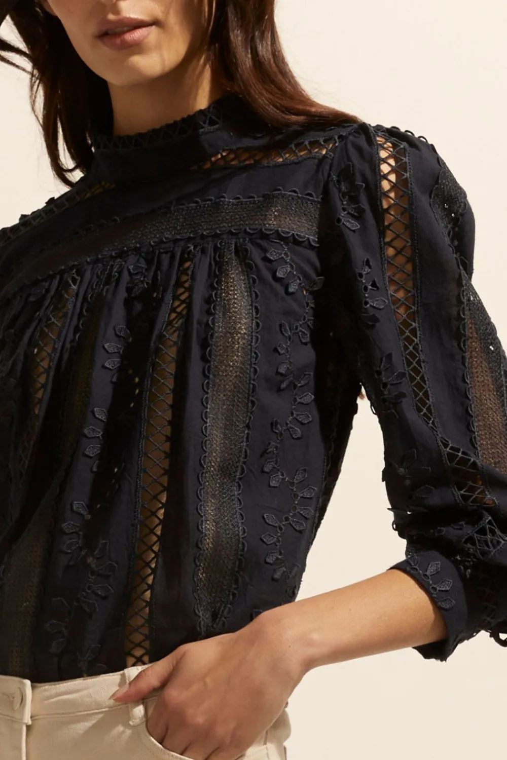 zoe kratzmann Glimpse Top-Indigo|Women Tops