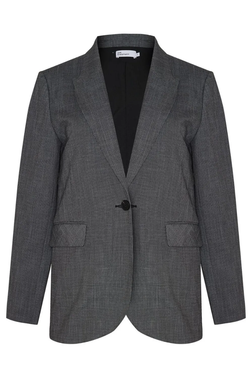 zoe kratzmann Index Jacket-Charcoal Mini|Women Jackets