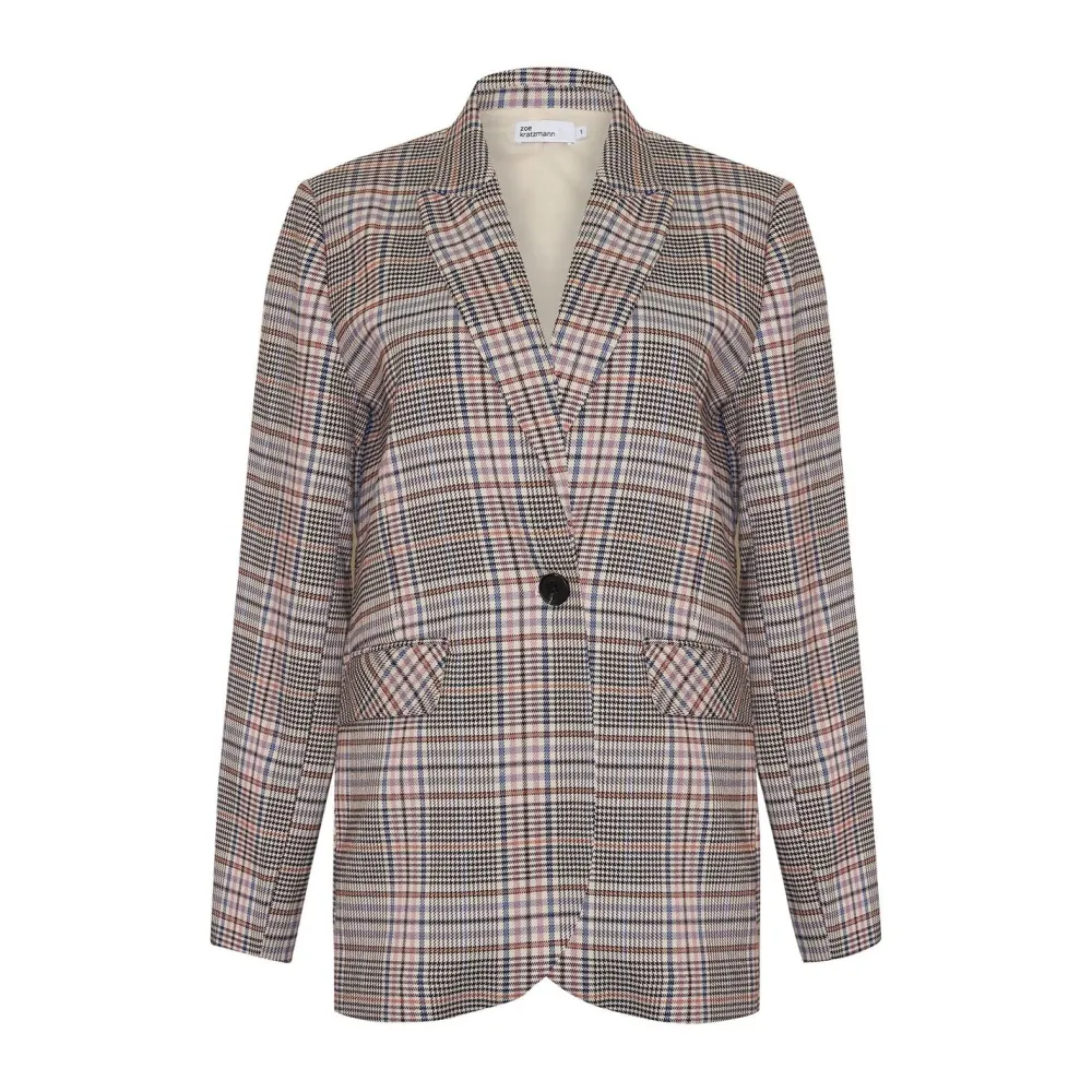 zoe kratzmann Index Jacket-Musk Check|Women Jackets