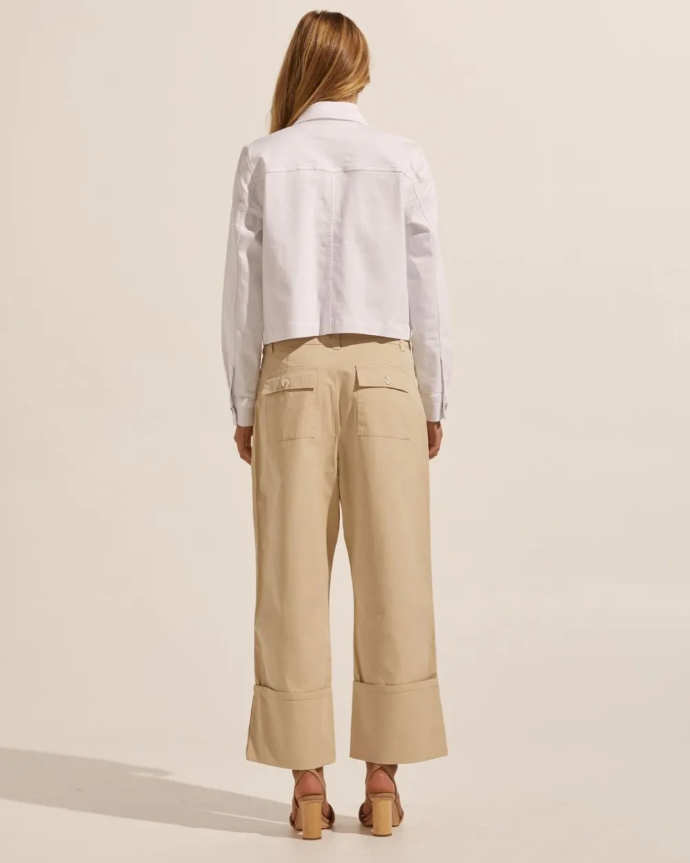 zoe kratzmann Measure Jacket-Porcelain|Women Jackets