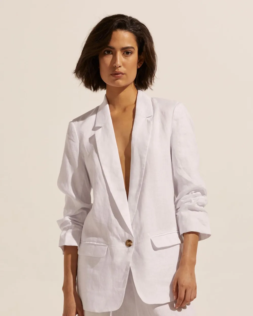 zoe kratzmann Prevail Jacket-Porcelain|Women Jackets