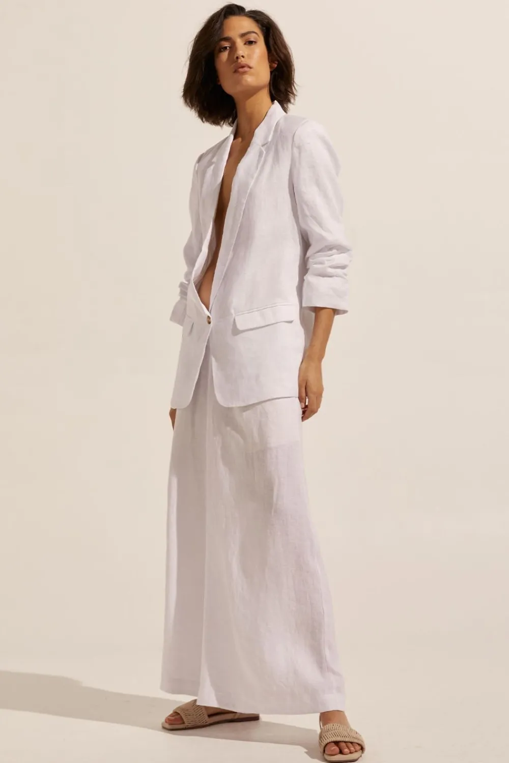 zoe kratzmann Prevail Jacket-Porcelain|Women Jackets