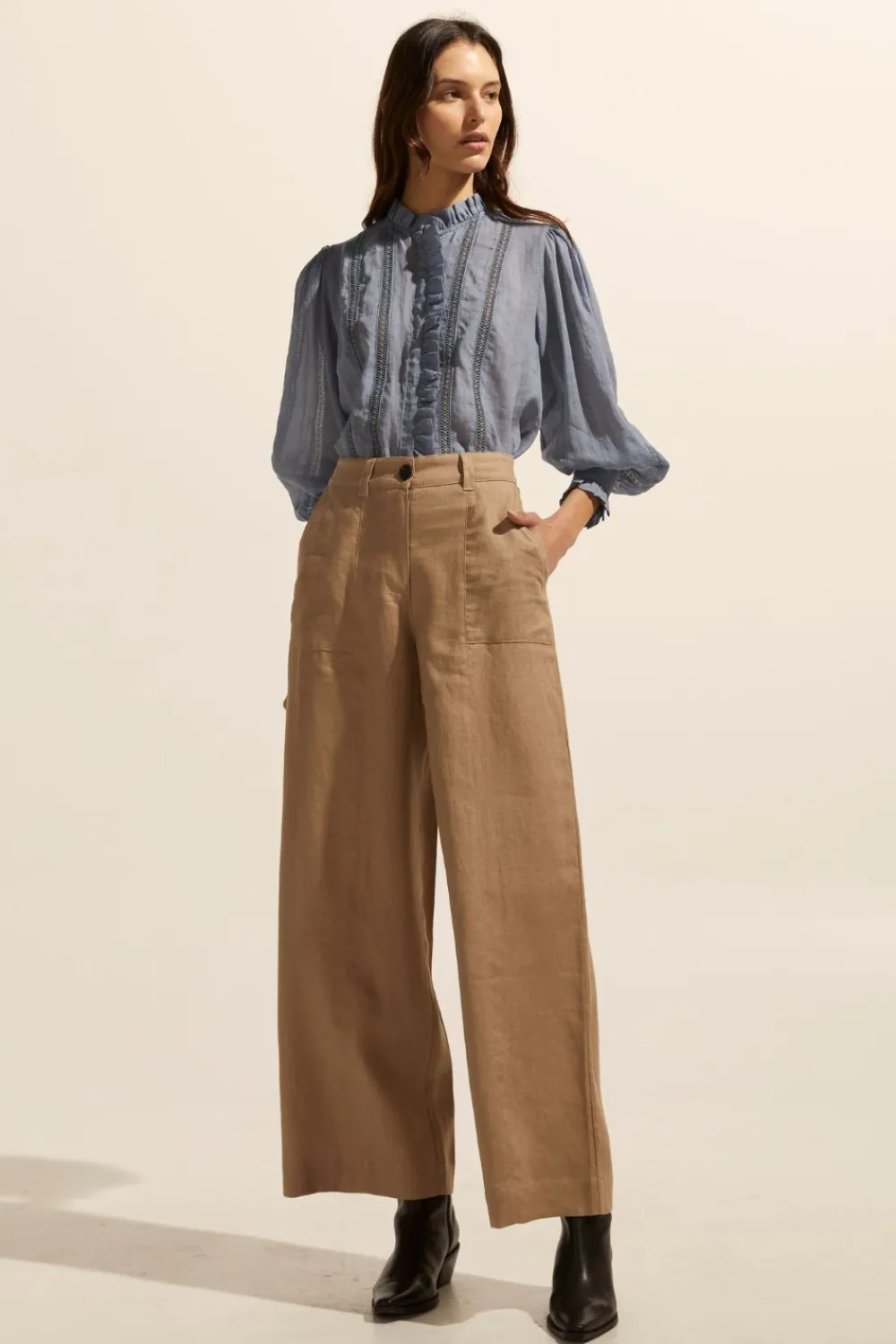 zoe kratzmann Signify Pant-Stone|Women Bottoms
